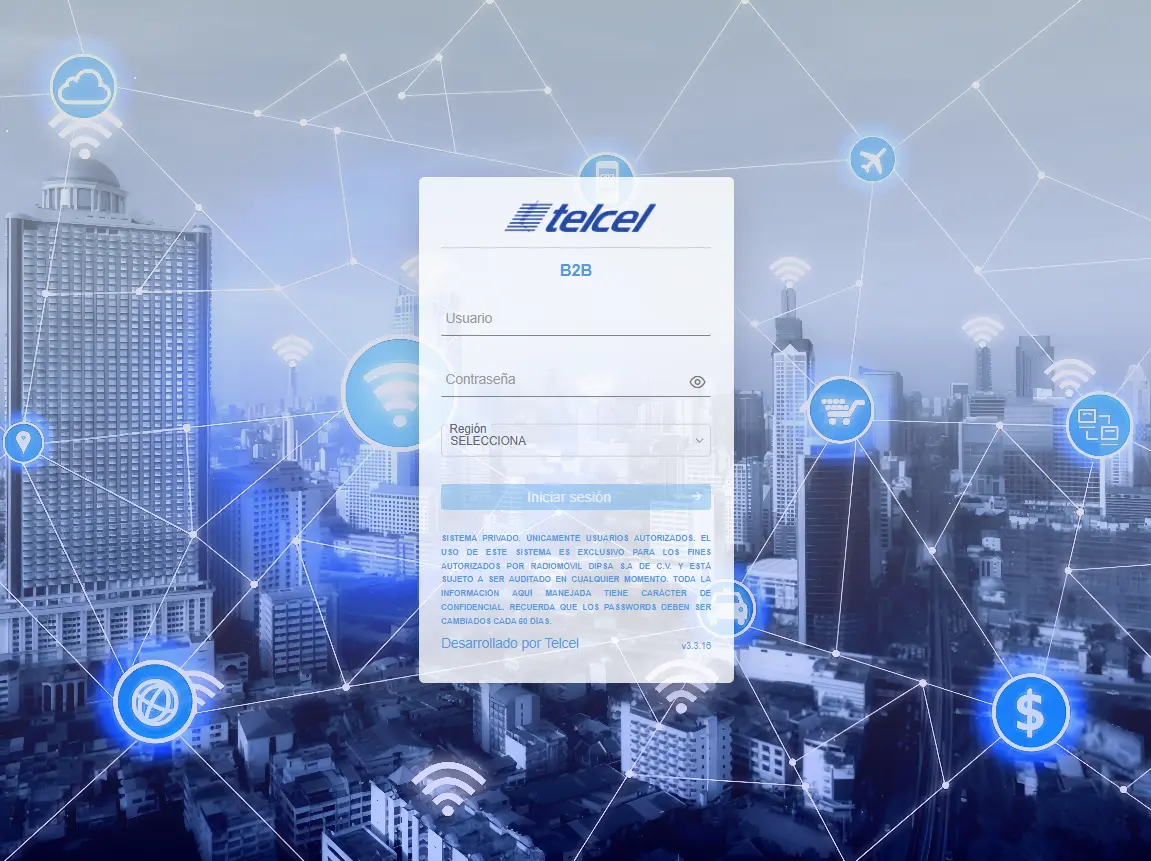 Telcel - B2B Dashboard